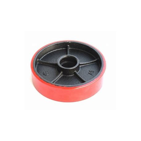 PT Steer Wheel Red PU (Cast Core) Ø180mm x 50mm x 20mm Bore