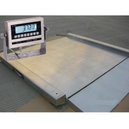 *LP7622 Stainless Steel Walkthrough Platform LP7510SS indicator 1500mm x 1500mm