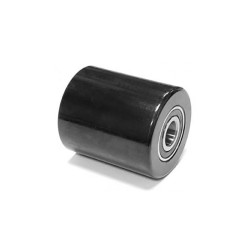 PT Load Rollers Black Polyurethane including Bearings with 20mm Core. 2 Rollers or 4 Rollers
